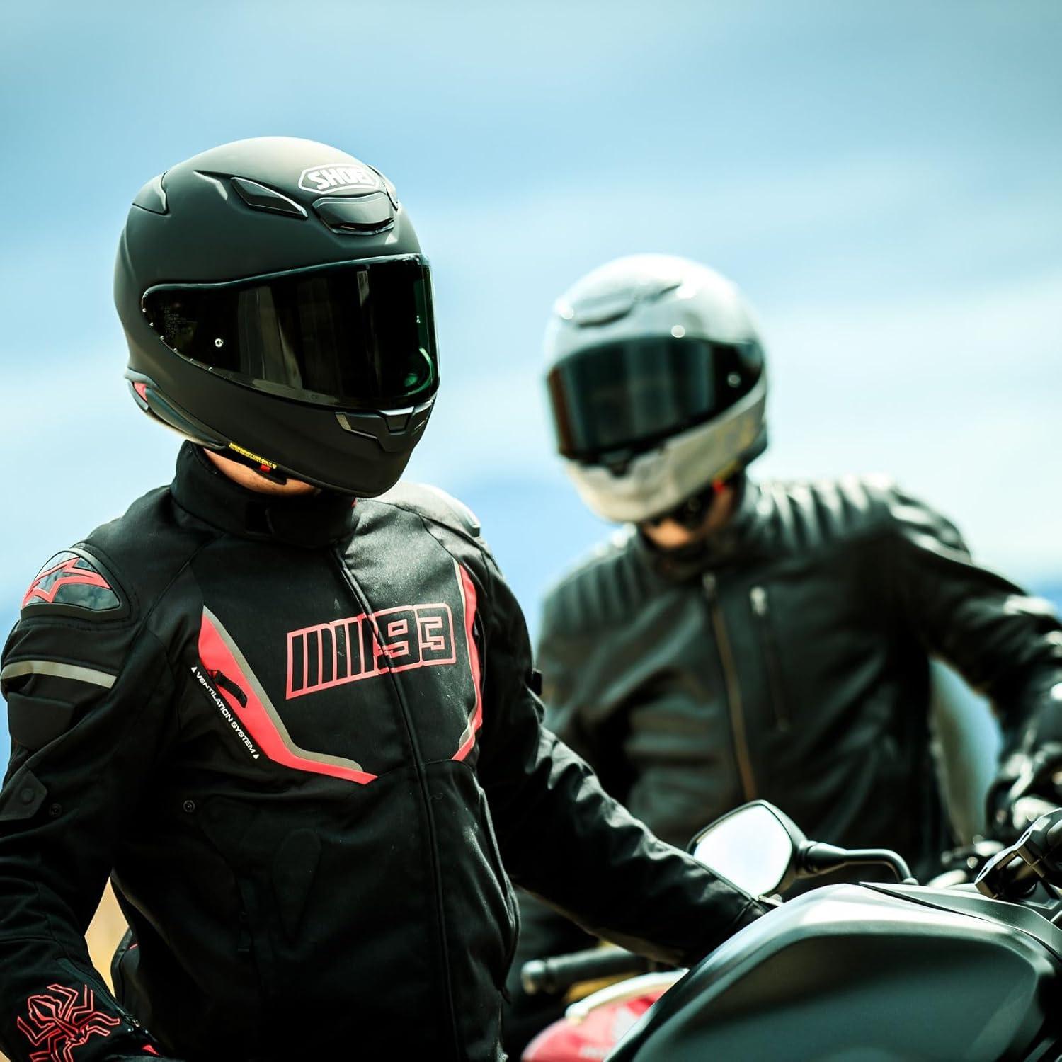 Casco Shoei RF-1400 Mediano Negro Mate para Motociclismo