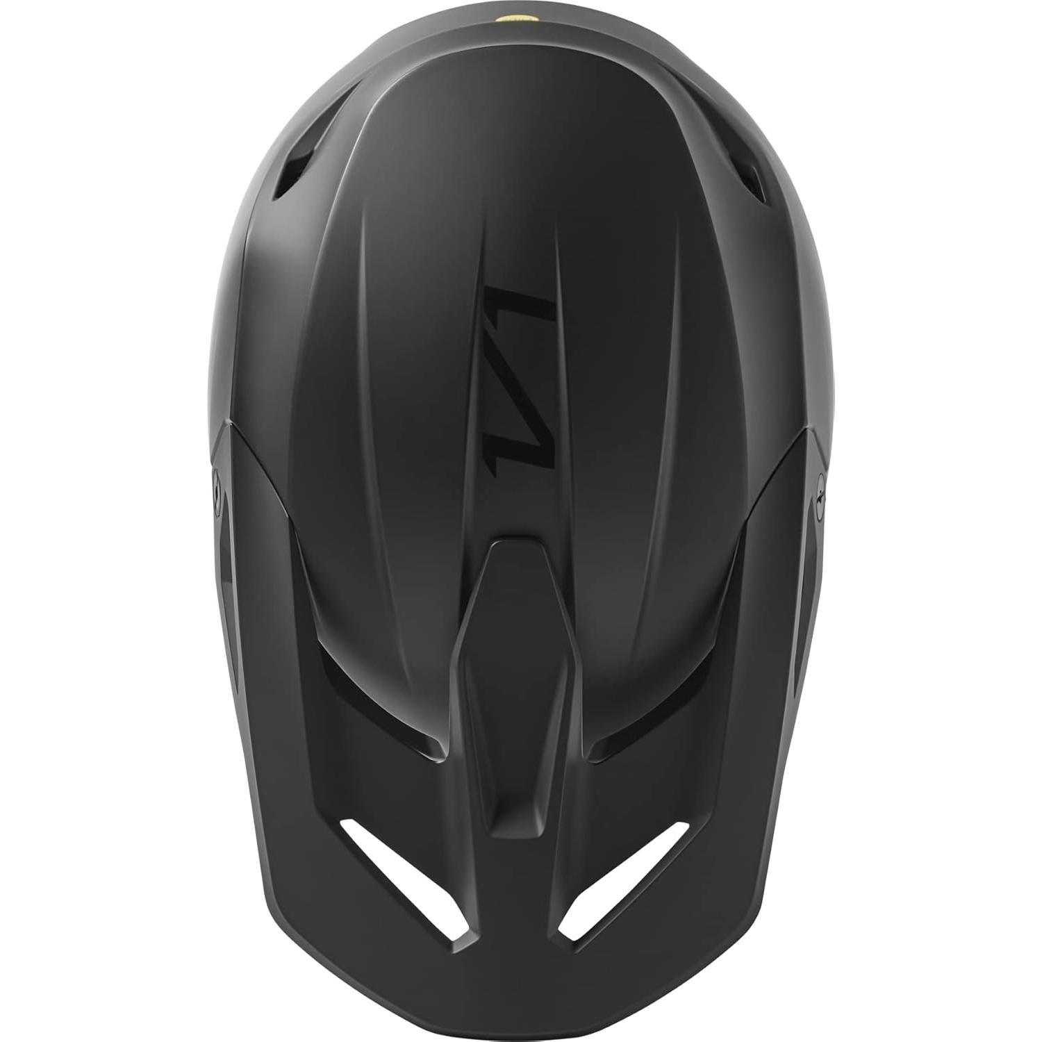 Casco de Motocross Fox Racing Youth V1 Negro Mate 600g