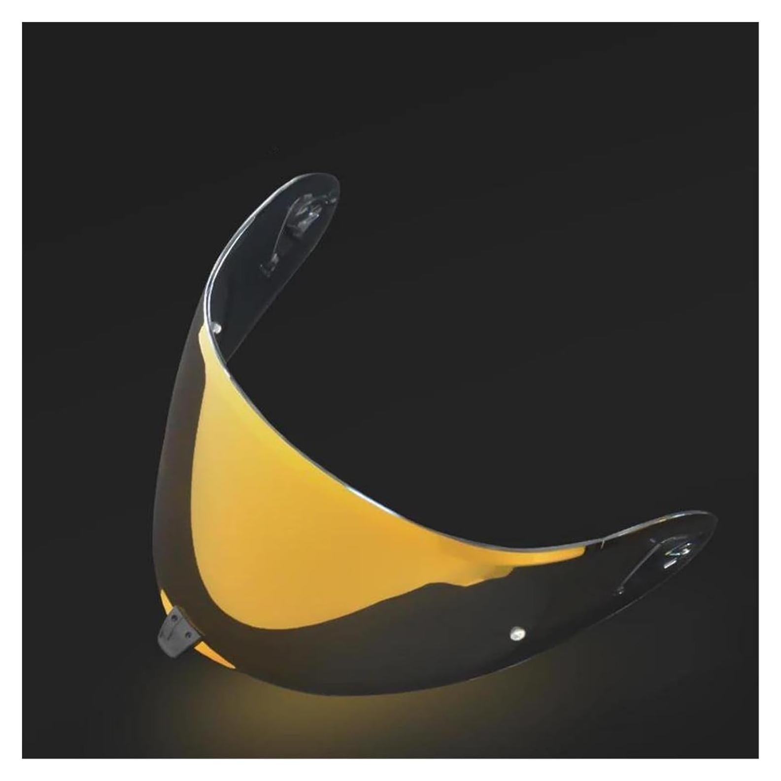 Visera para Casco OGK Kabuto-5 Antivaho Dorada