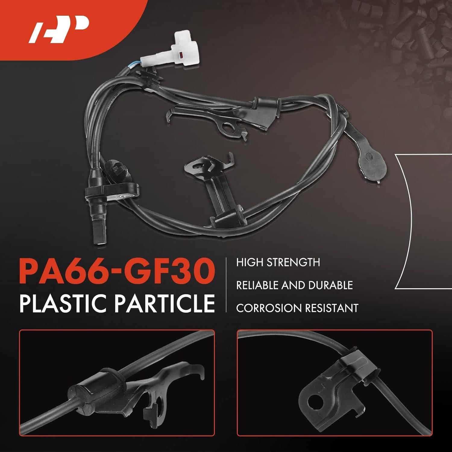 Sensor de Velocidad de Rueda ABS A-Premium Frontal Izquierdo