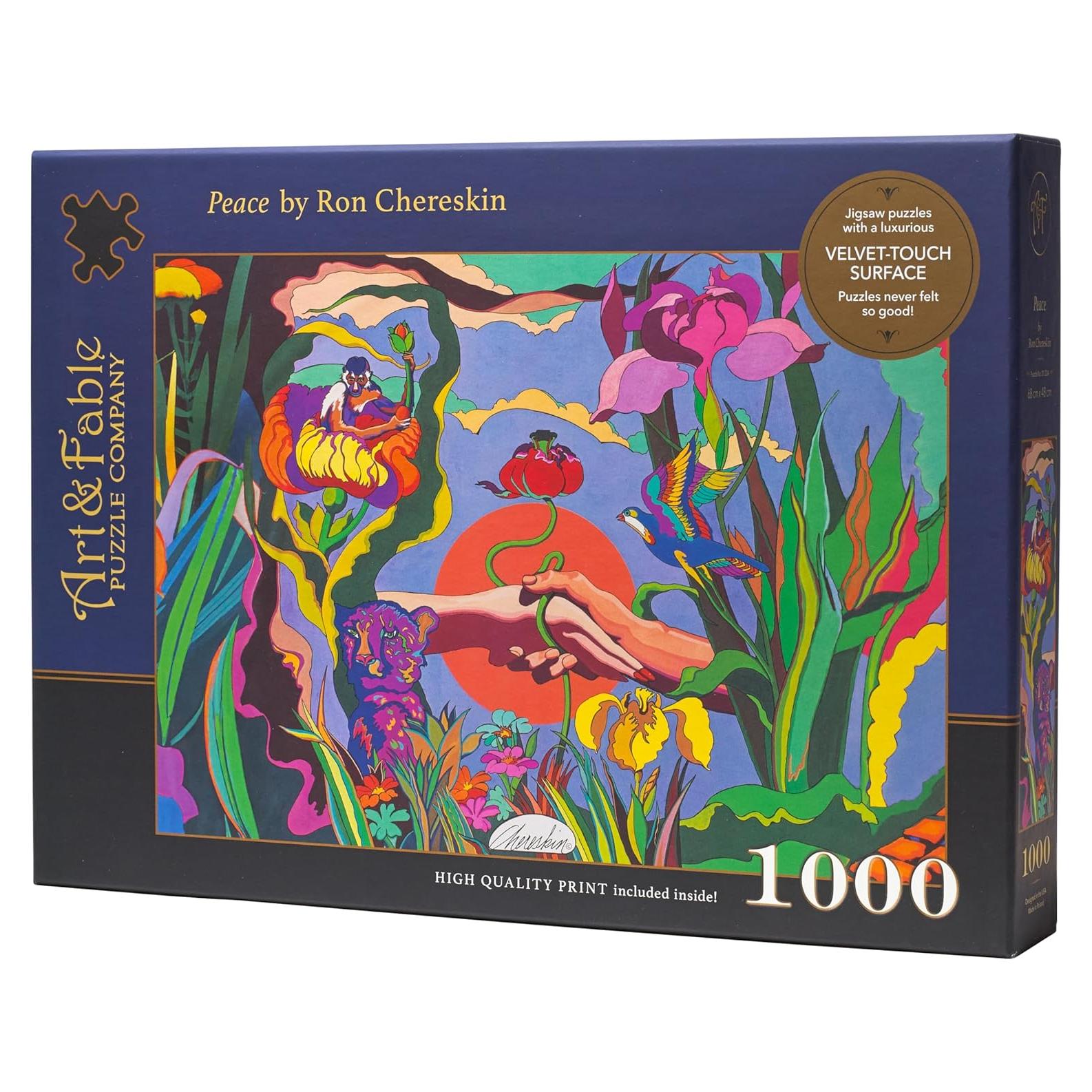 Rompecabezas Art & Fable Paz 1000 Piezas Premium para Adultos