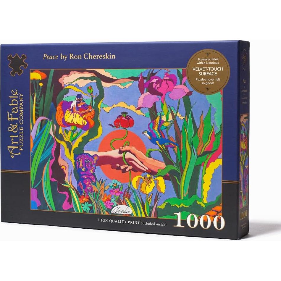 Rompecabezas Art & Fable Paz 1000 Piezas Premium para Adultos