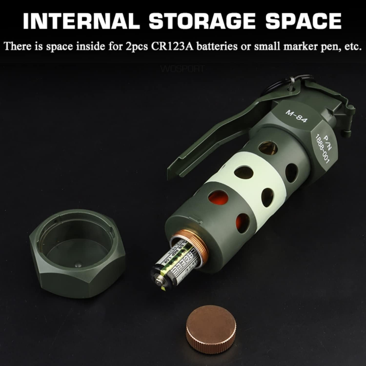 Granada de Juguete Dummy Zhongren M-84 Verde Ejercito