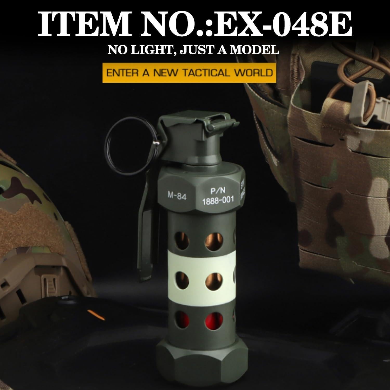 Granada de Juguete Dummy Zhongren M-84 Verde Ejercito