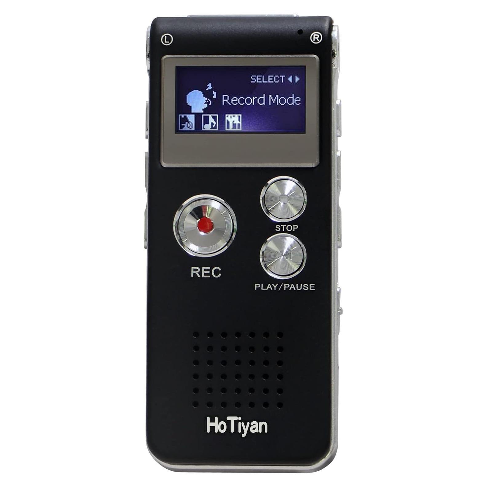 Grabadora de Voz HoTiyan 16GB Activada por Voz USB