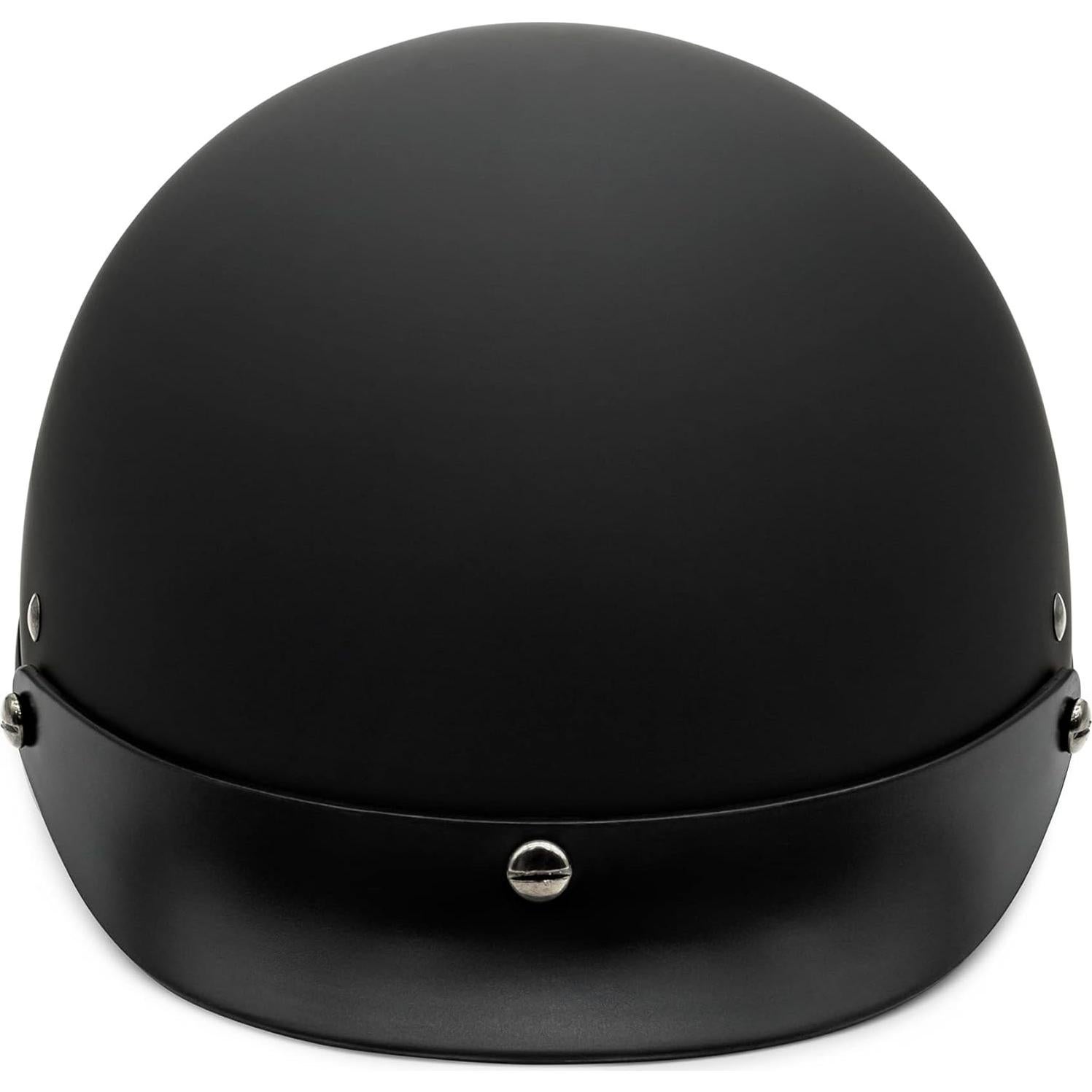 Casco de Motocicleta VCAN V5 Negro Mate para Adultos