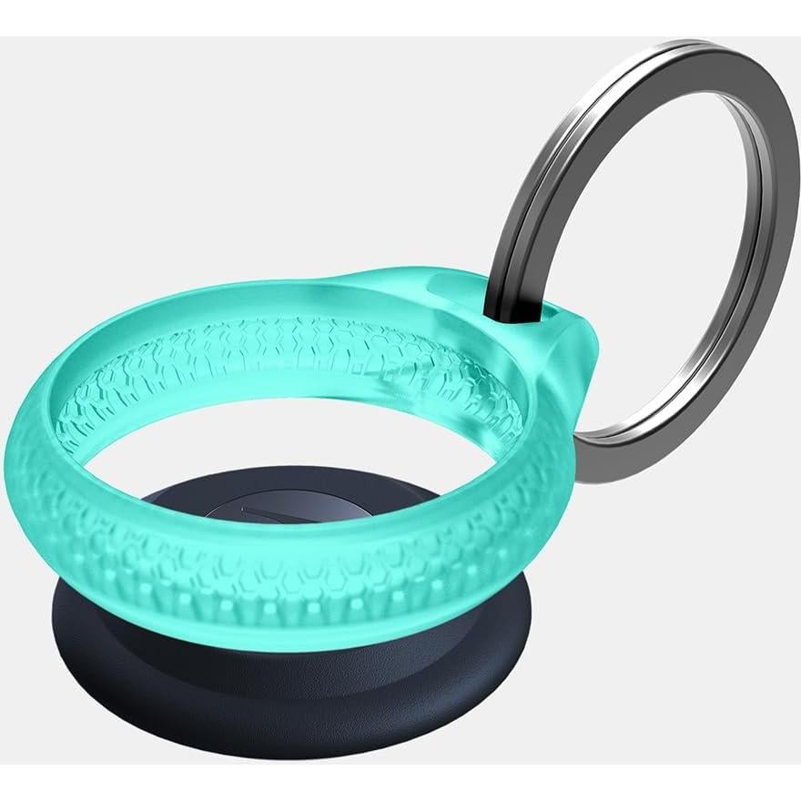 Funda Protectora ITSKINS AirTag/Moto Tag - Verde Tiffany, Paquete de 4