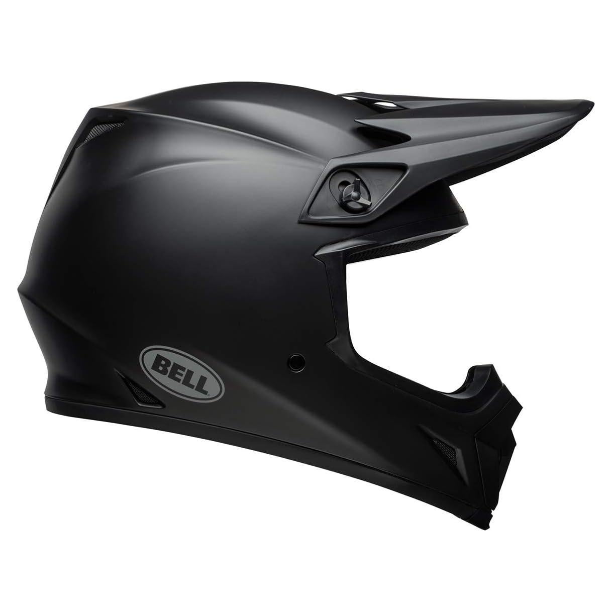 Casco de Motocross BELL MX-9 MIPS Negro Mate Mediano