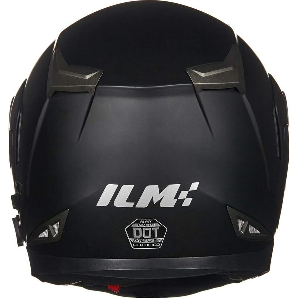 Casco Modular ILM 953 Bluetooth Negro Mate S-XXL