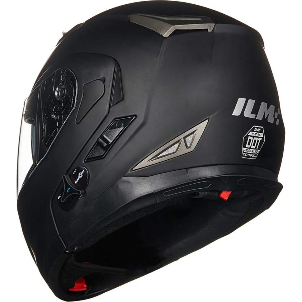 Casco Modular ILM 953 Bluetooth Negro Mate S-XXL
