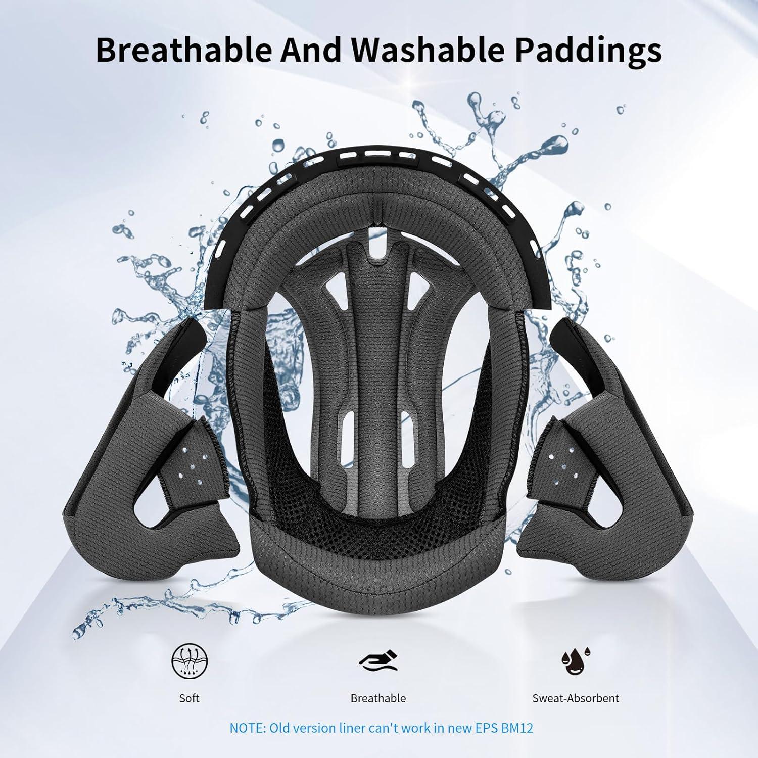 Casco de Moto FreedConn BM12 Bluetooth 5.0 Doble Visera