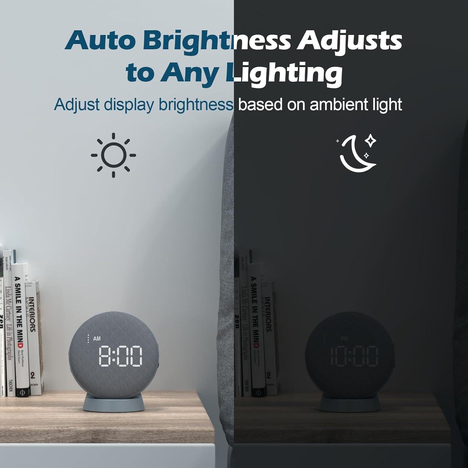 Reloj Despertador REACHER GX-GY Ruidoso y Vibrante