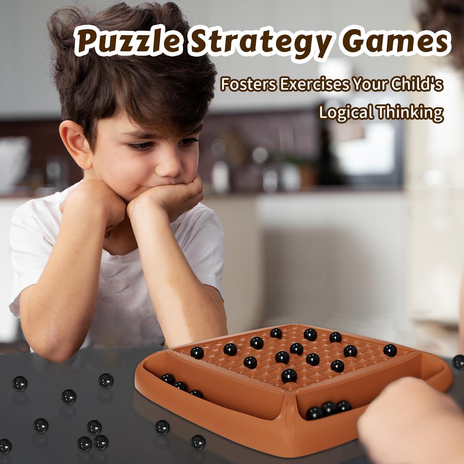 Juego de Ajedrez Magnético Hcusus 28 Piezas Portátil