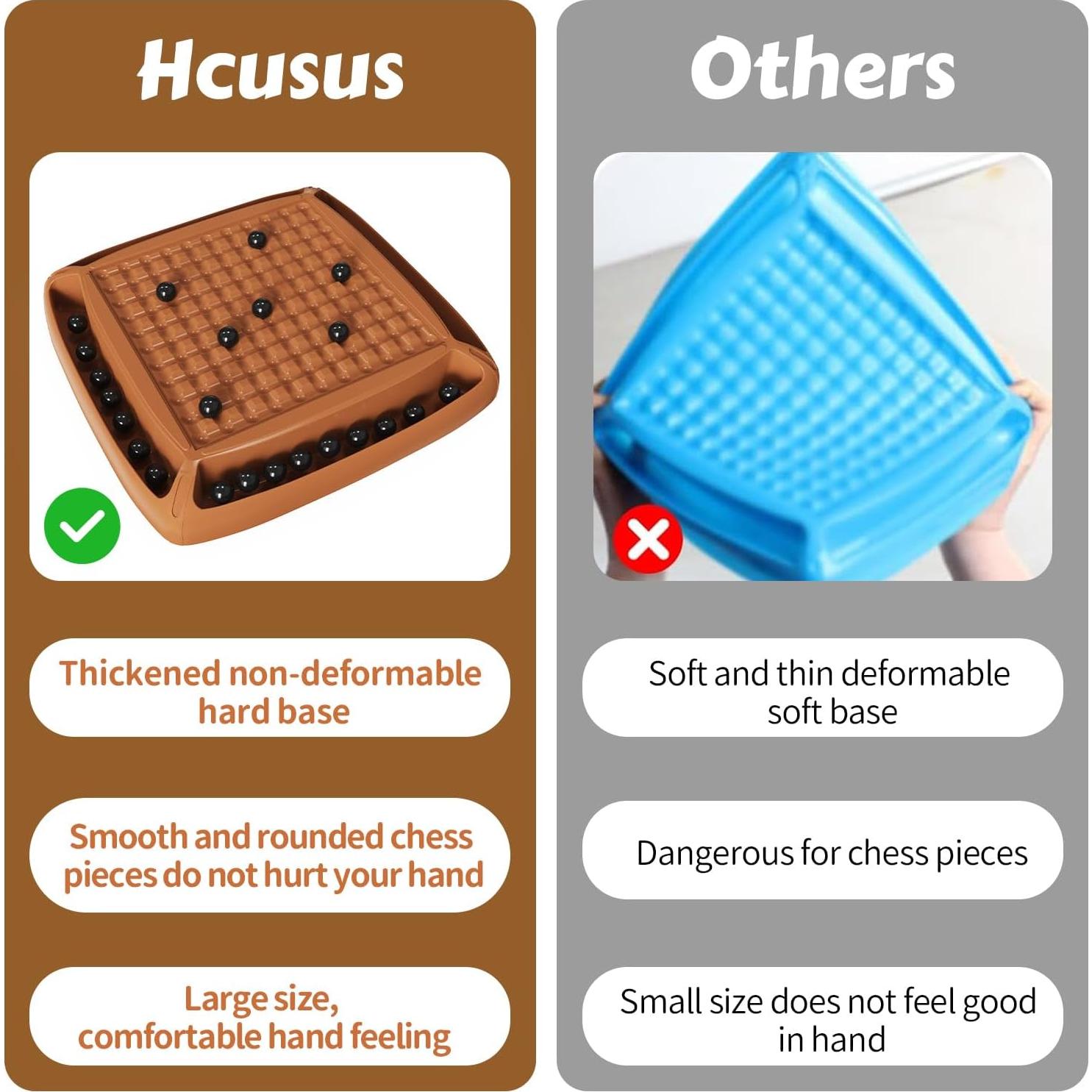 Juego de Ajedrez Magnético Hcusus 28 Piezas Portátil