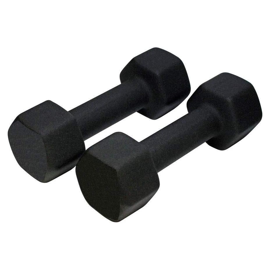 Mancuernas de Neopreno Amber Fight Gear 5.44kg Antideslizantes