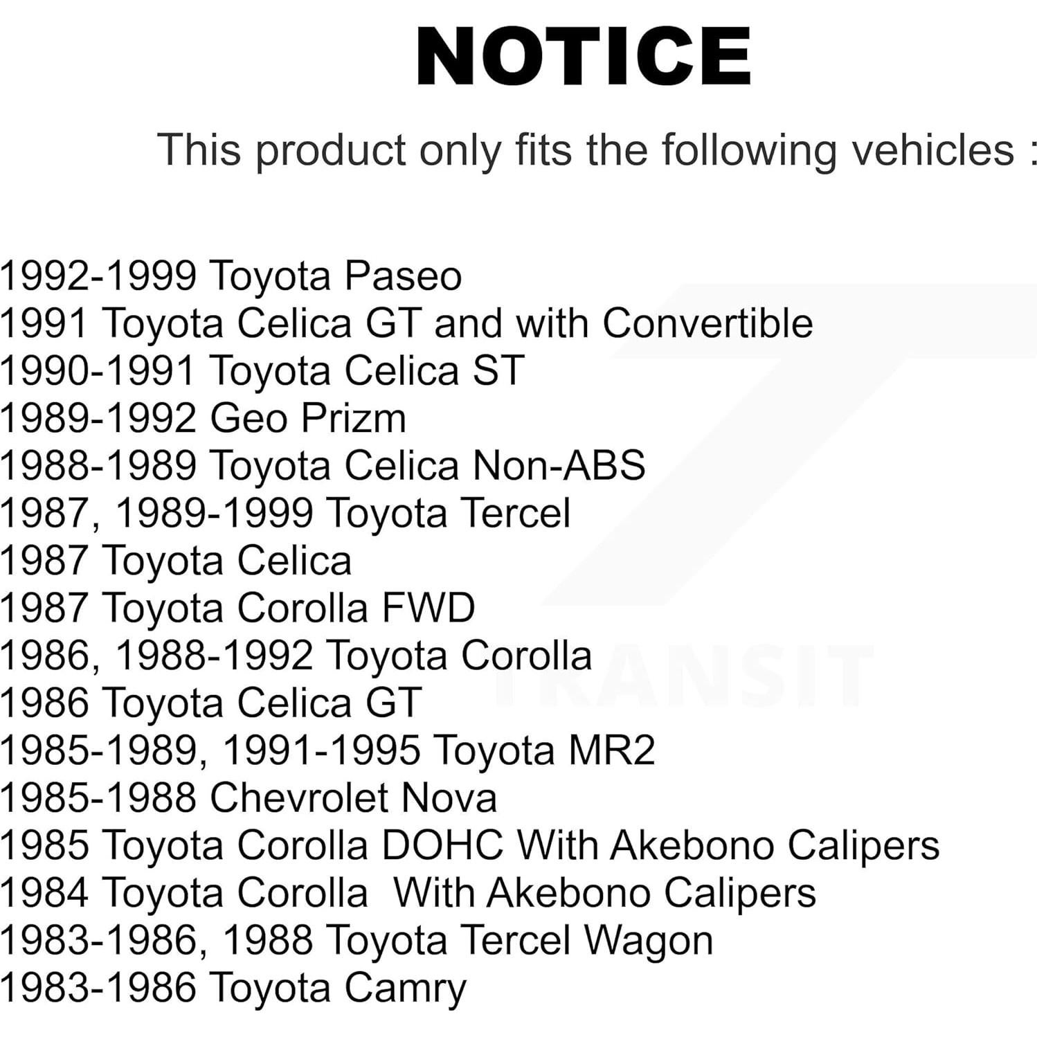 Pastillas de Freno Cerámicas Delanteras CMX-D242 para Toyota y Chevrolet
