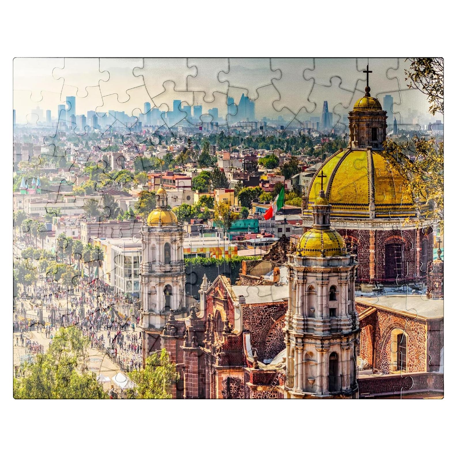 Rompecabezas MyPuzzle 100 Piezas La Vieja Basílica CDMX