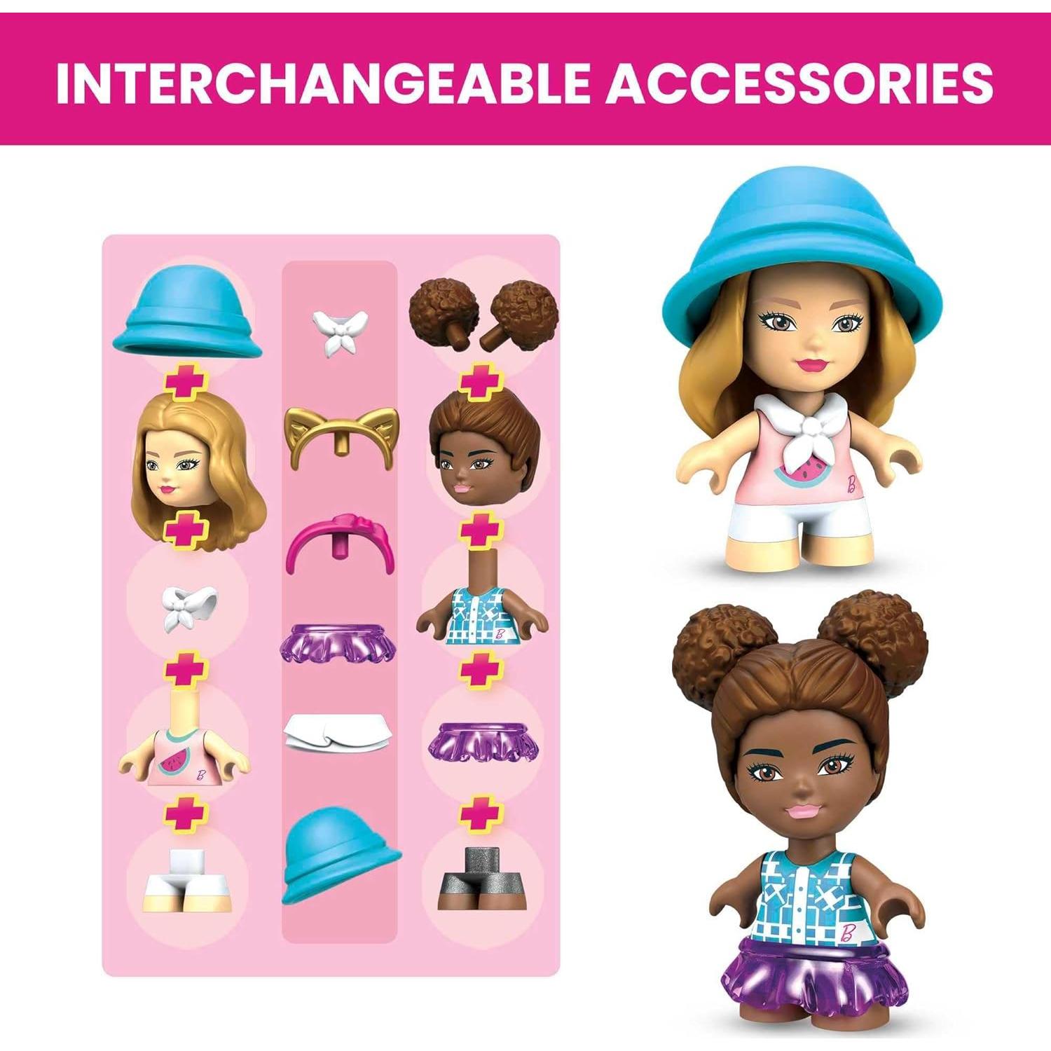 Juego de Construcción Mega Construx Barbie DreamCamper 123 Piezas