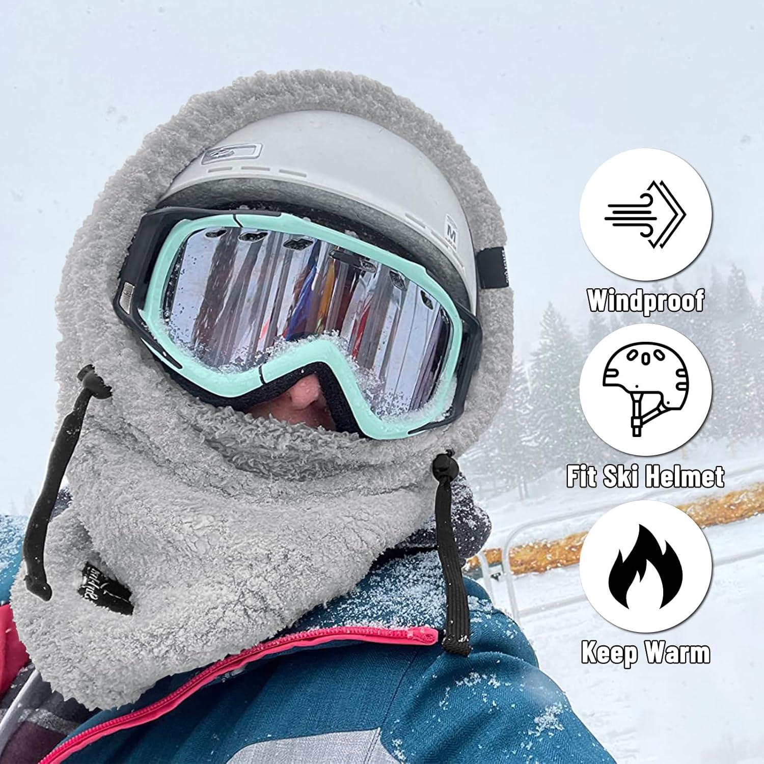 Balaclava Senllen Talla Única Gris para Climas Fríos