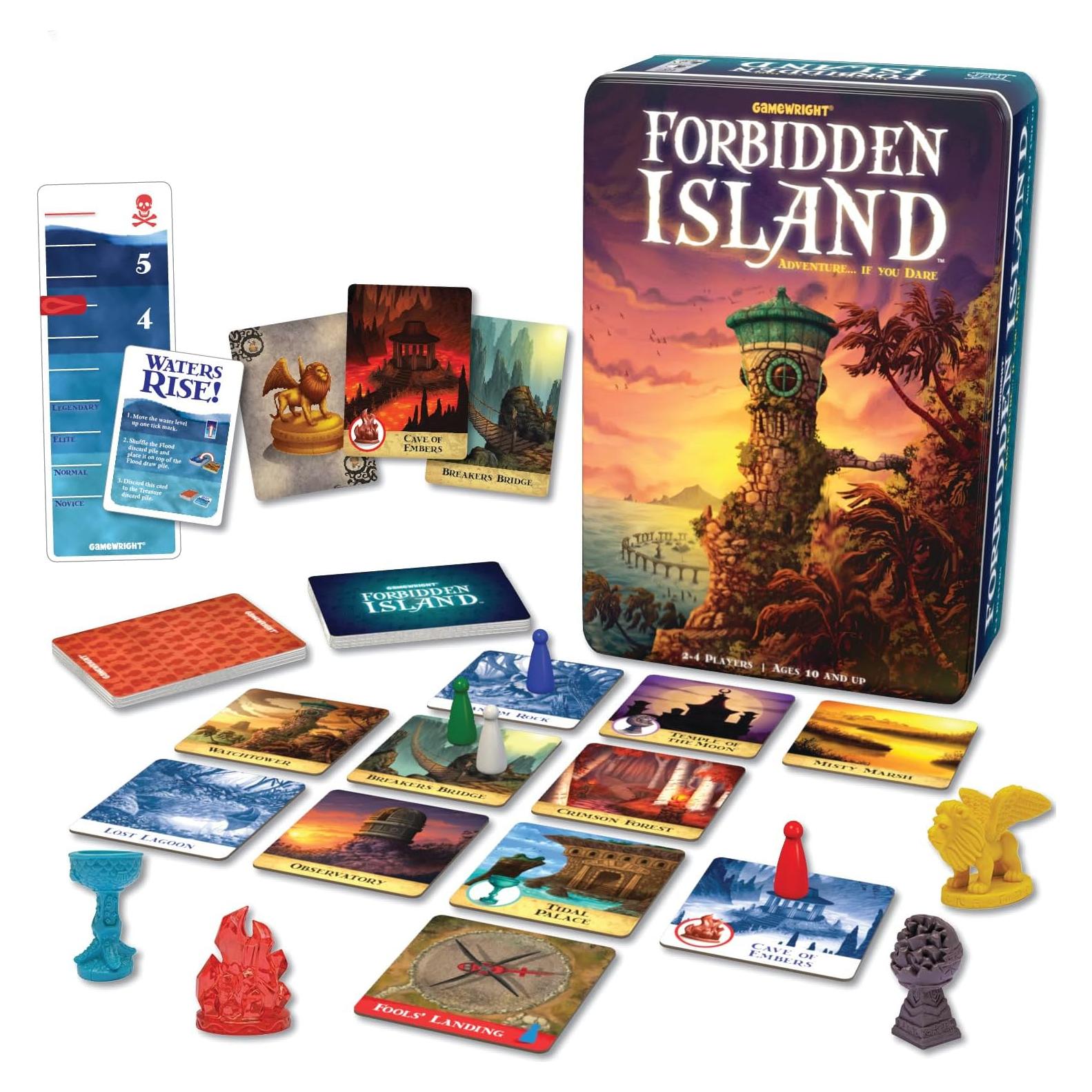 Isla Prohibida - Juego de Mesa Cooperativo Gamewright 2-4 Jugadores