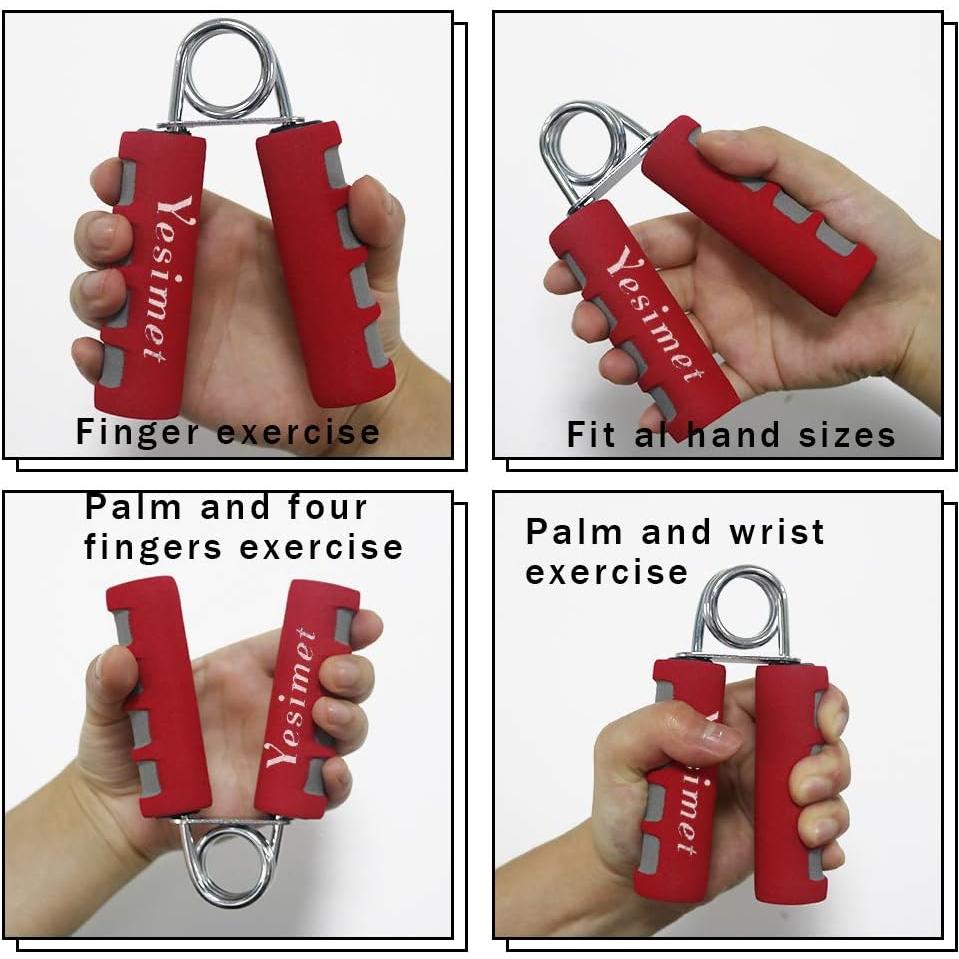 Juego de 2 Agarradores de Mano YESIMET - Fortalecedor de Agarre