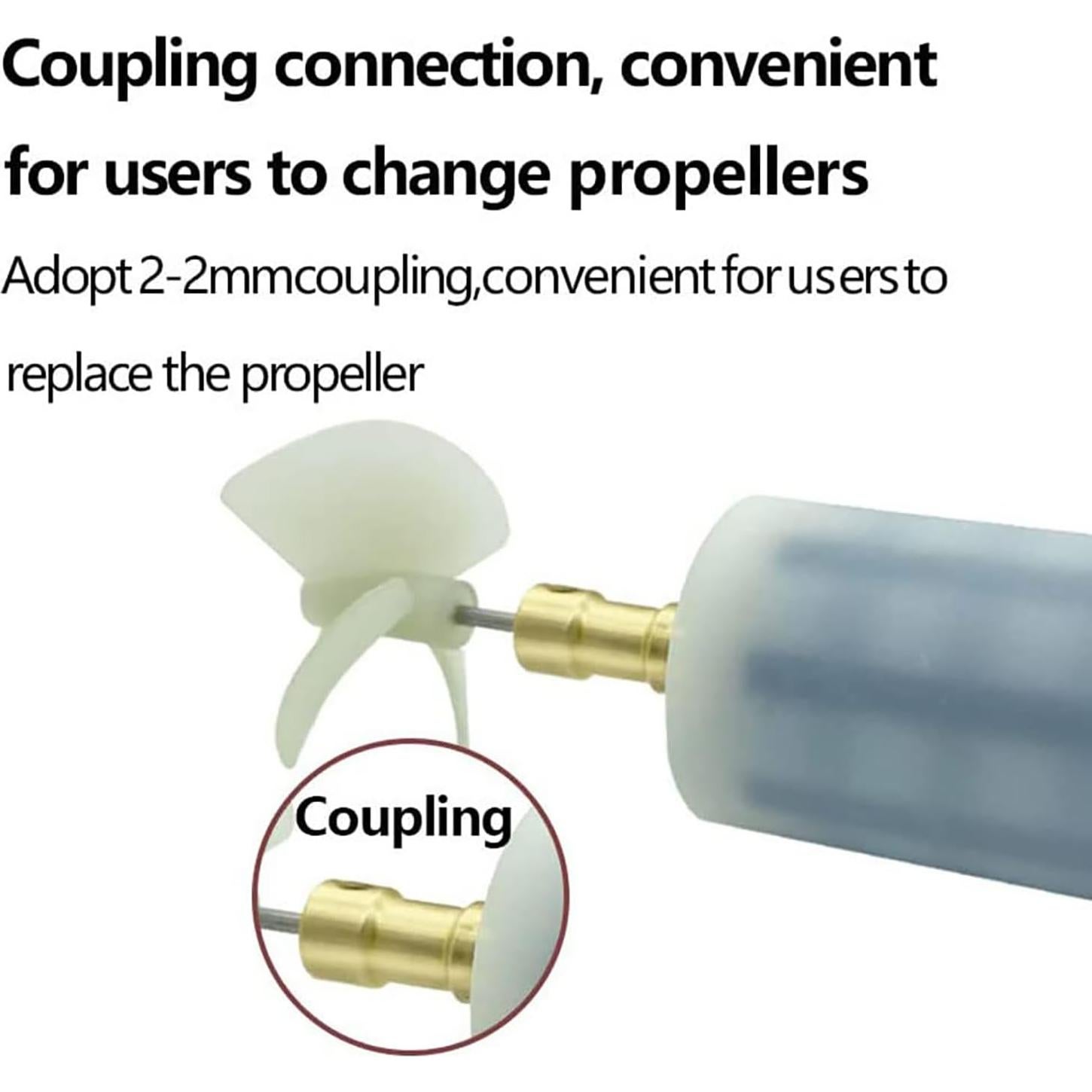 Propulsor Submarino ApisQueen BM70 8.4V 22W IP68 CCW