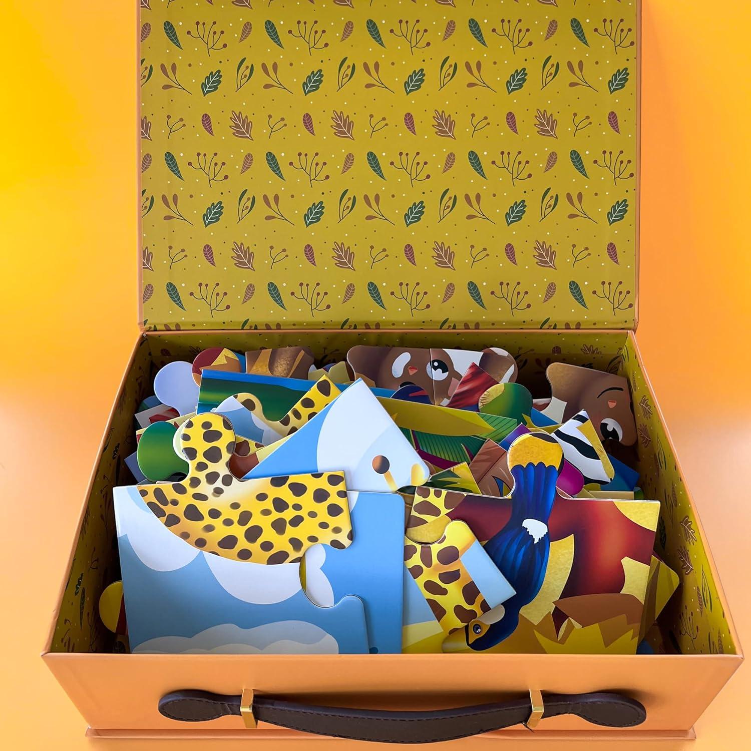 Puzzle de Suelo Gigante Quokka 2x3m para Niños 3-5 Años