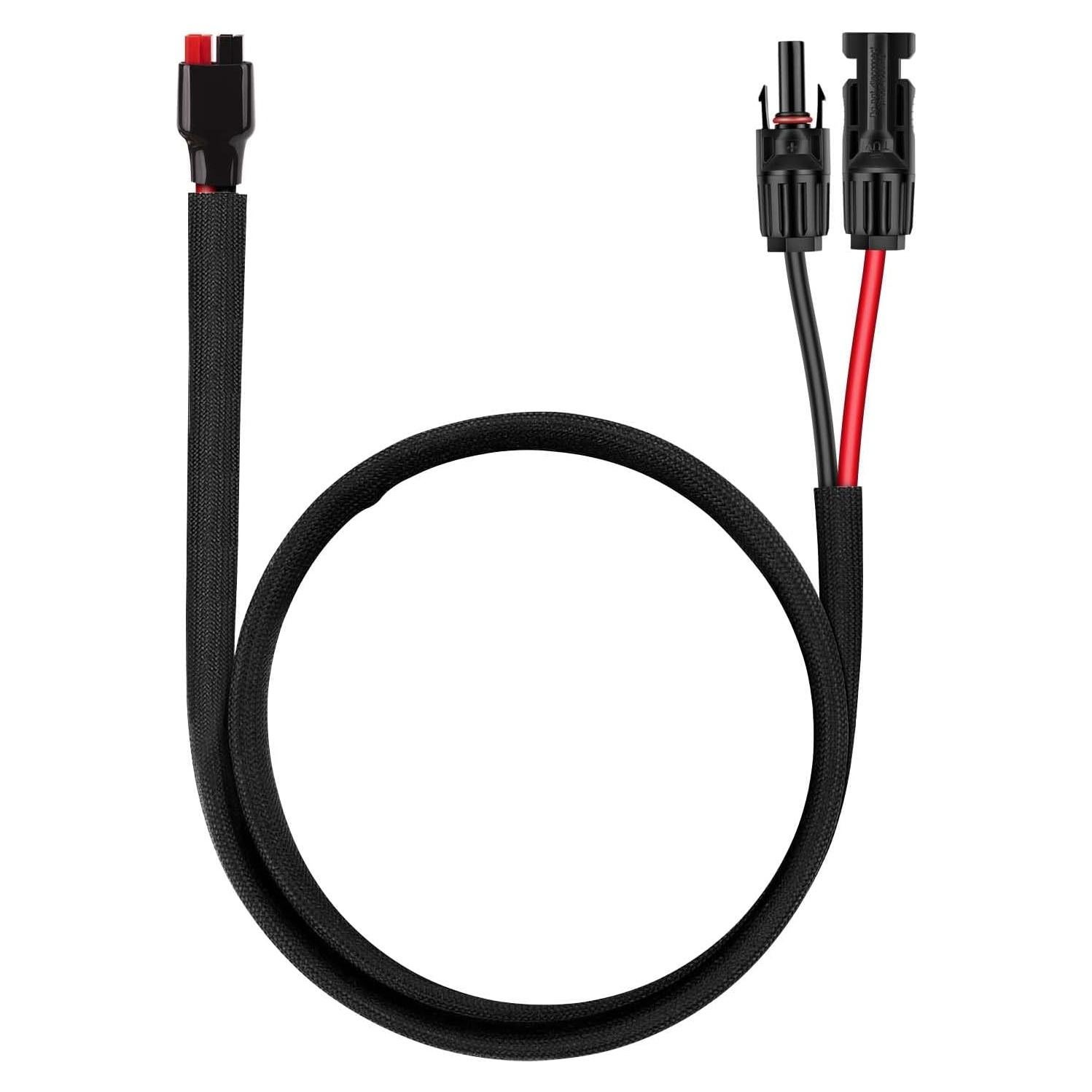 iGreely Conector Kits Cable Solar 10AWG 60cm Macho a Macho