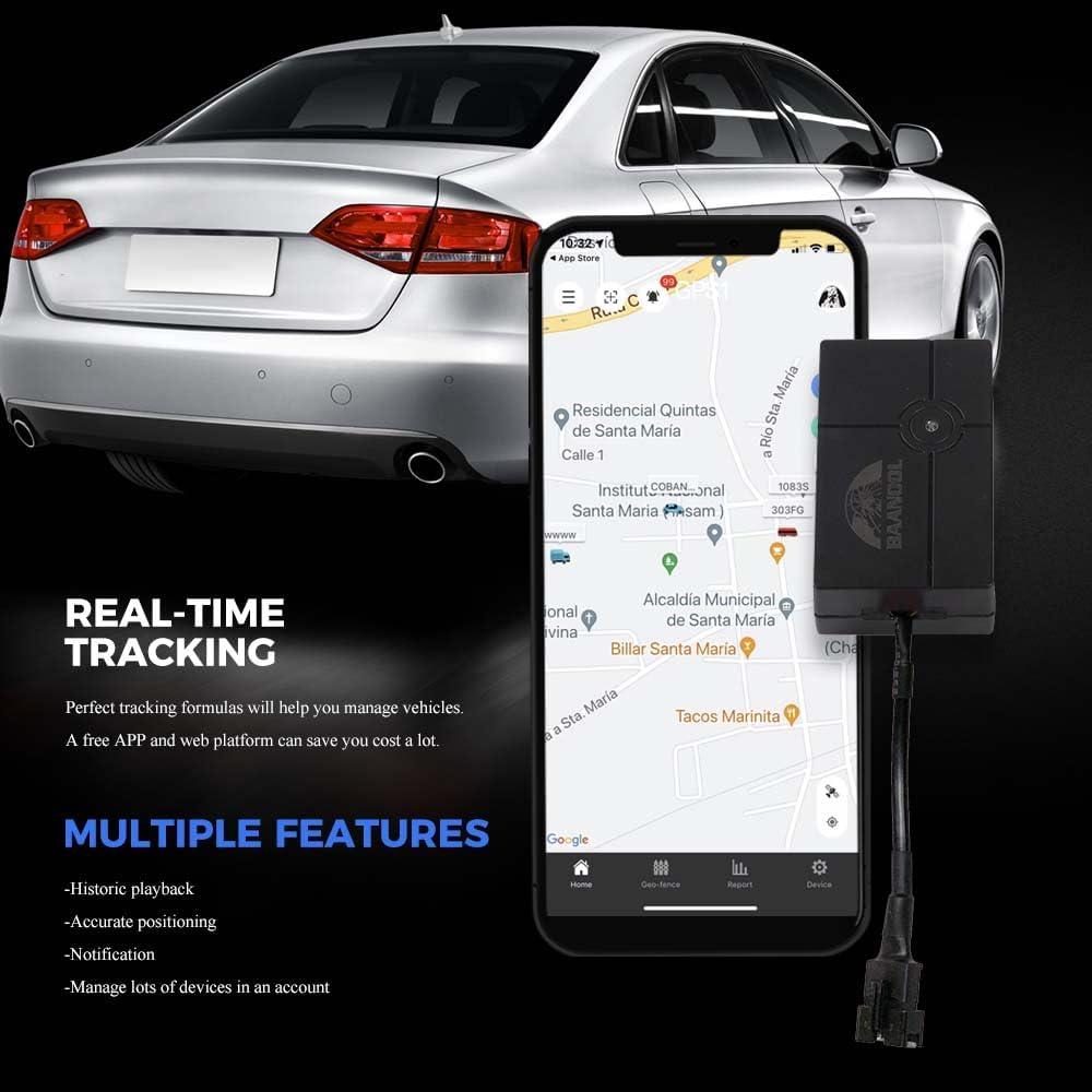 Rastreador GPS 4G BAANOOL BN-401A-L Vehículos Latinoamérica