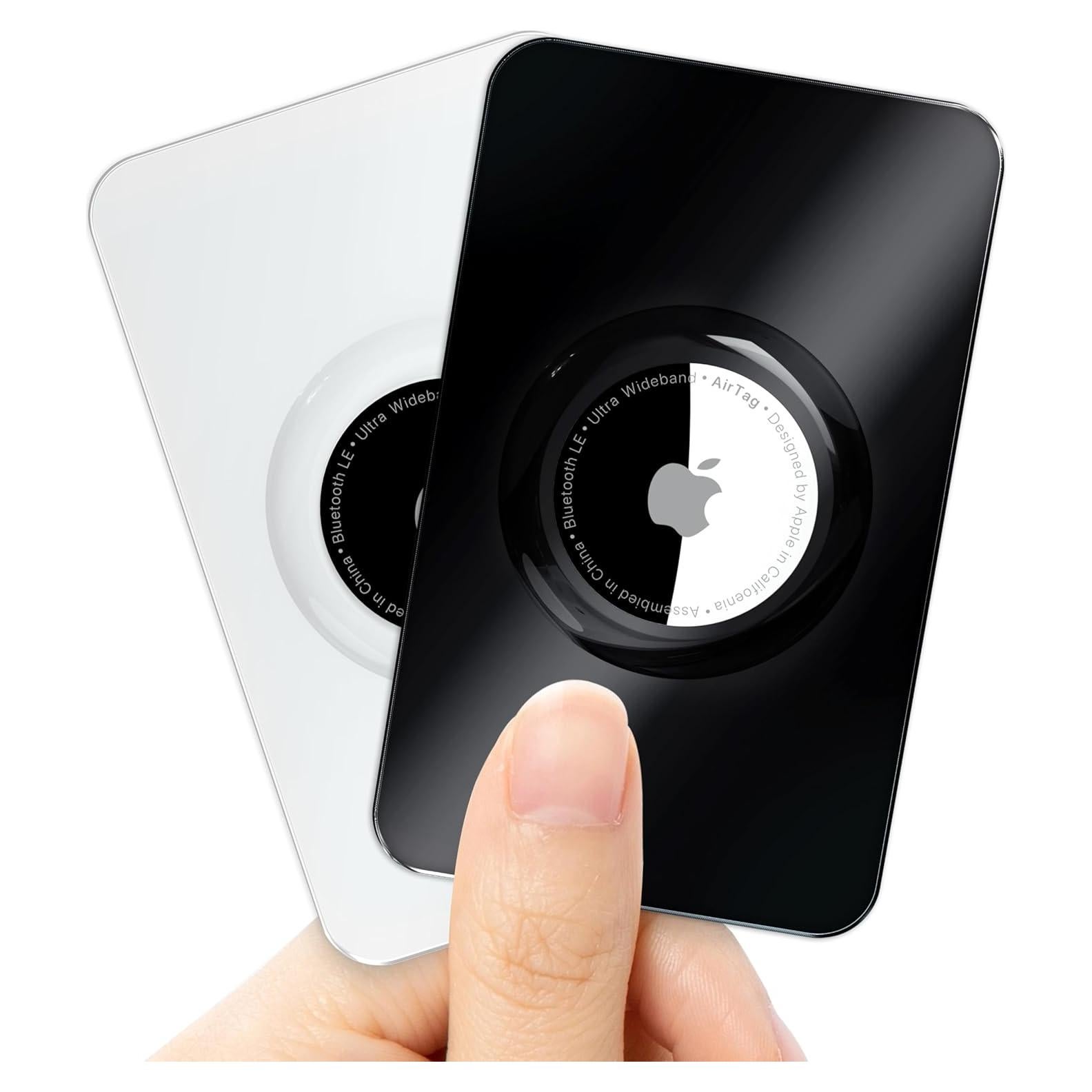 Soporte para AirTag R-fun - Funda TPU Ultra Delgada 2 Pcs