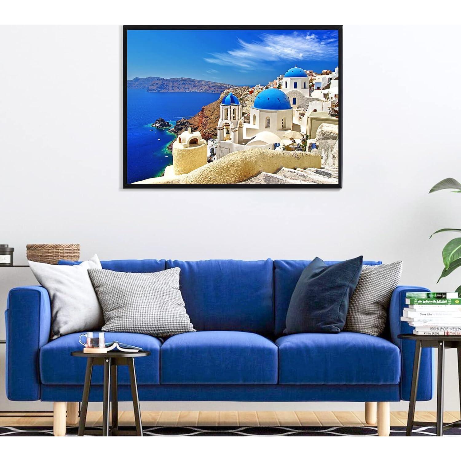 Rompecabezas 1000 Piezas CHengQiSM Mar Egeo Santorini