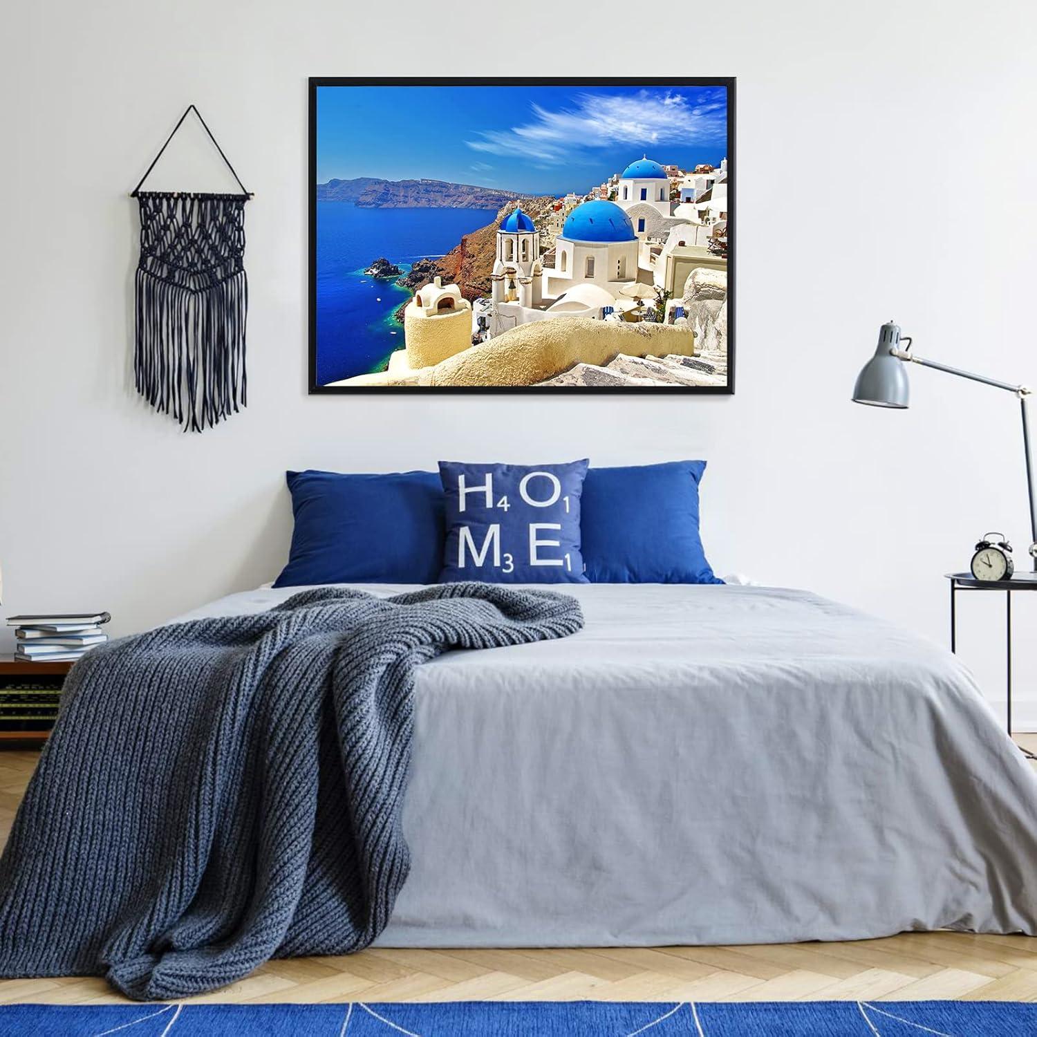 Rompecabezas 1000 Piezas CHengQiSM Mar Egeo Santorini