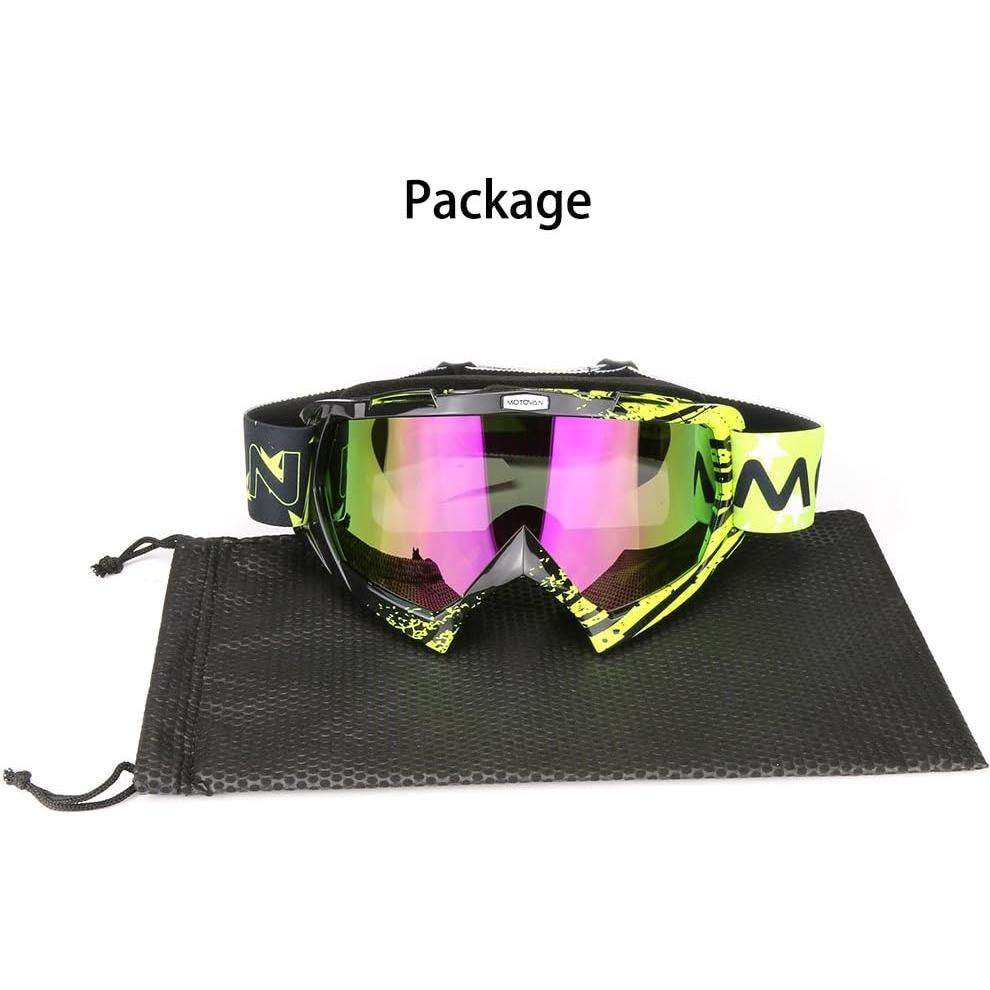 Gafas de Motocross ZDATT con Protección UV y Acolchado