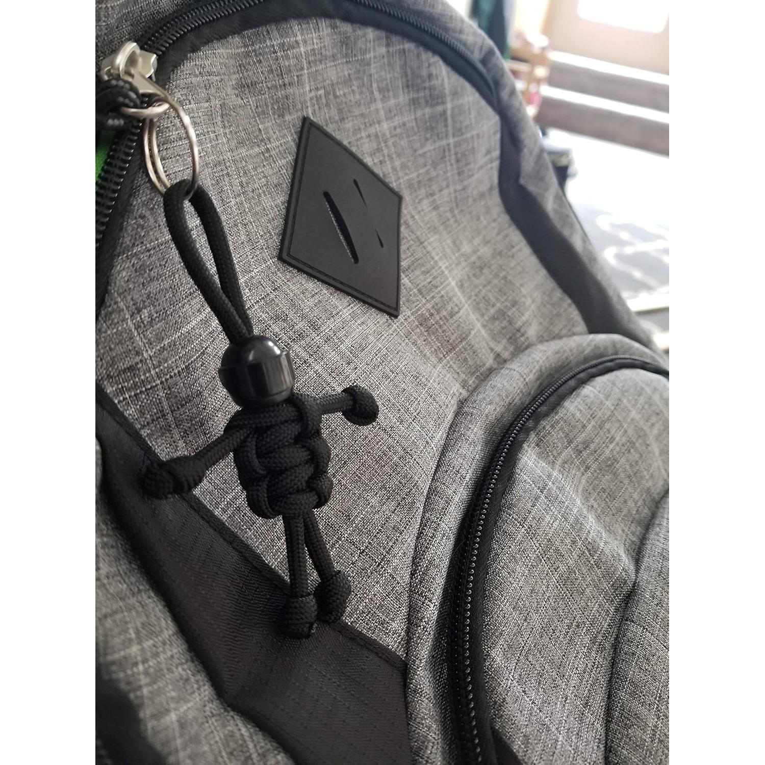 Llavero MotoBuddy Negro para Motocicletas y Coches