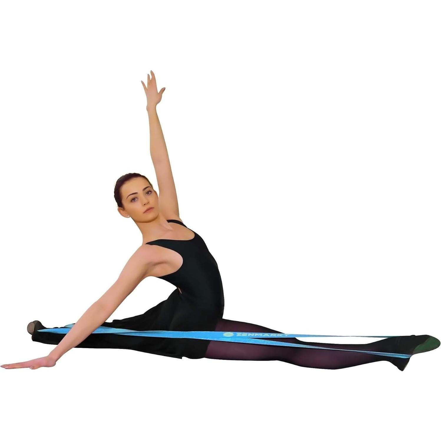 Banda de Estiramiento Zenmarkt para Flexibilidad y Fuerza - Goma Natural