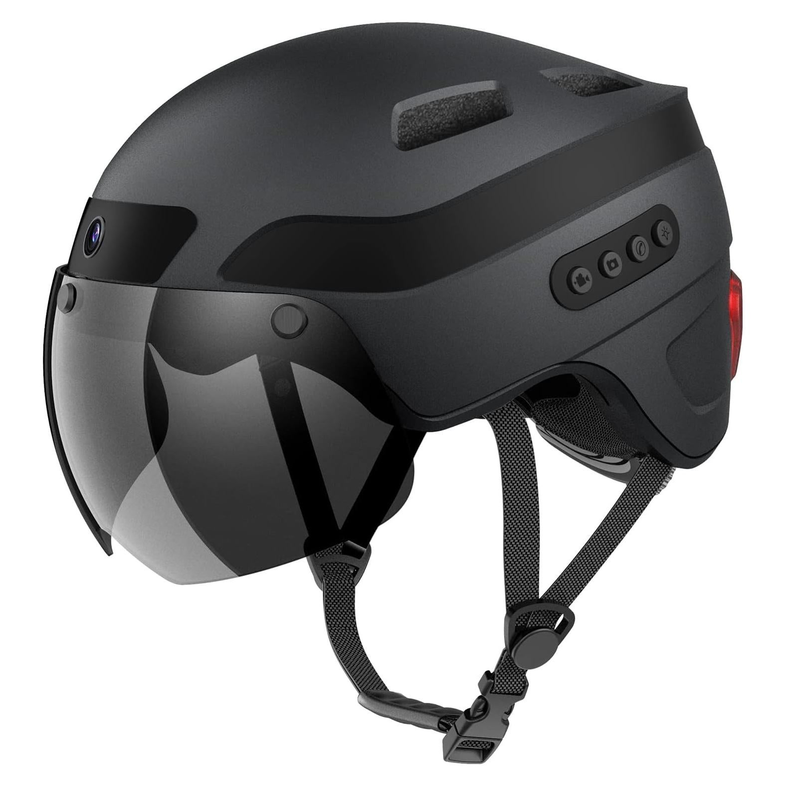 Casco Inteligente KRACESS KRS-S1 con Cámara y Bluetooth