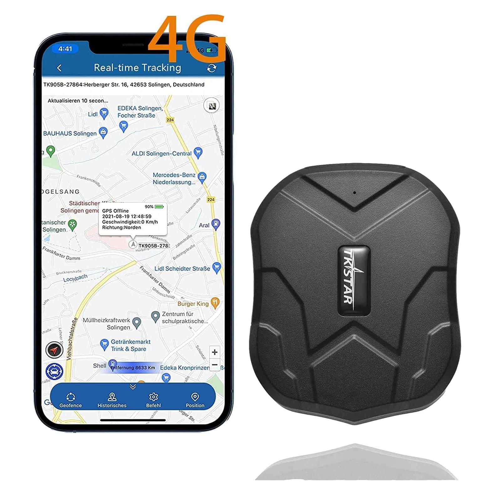 Rastreador GPS 4G TKSTAR TK905 Magnético para Vehículos