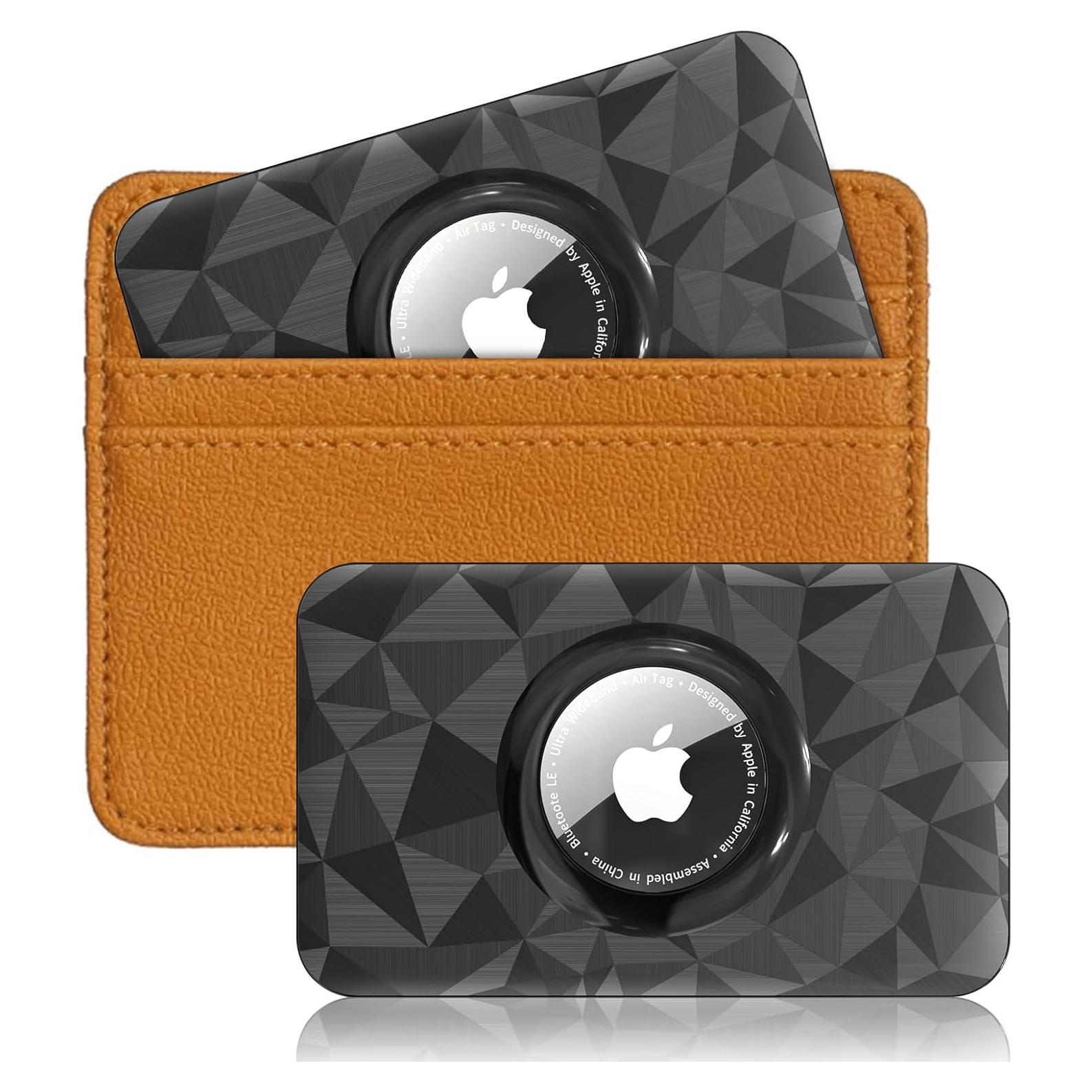 Soporte Ultra Delgado para Airtag Jawmug - Estuche Negro