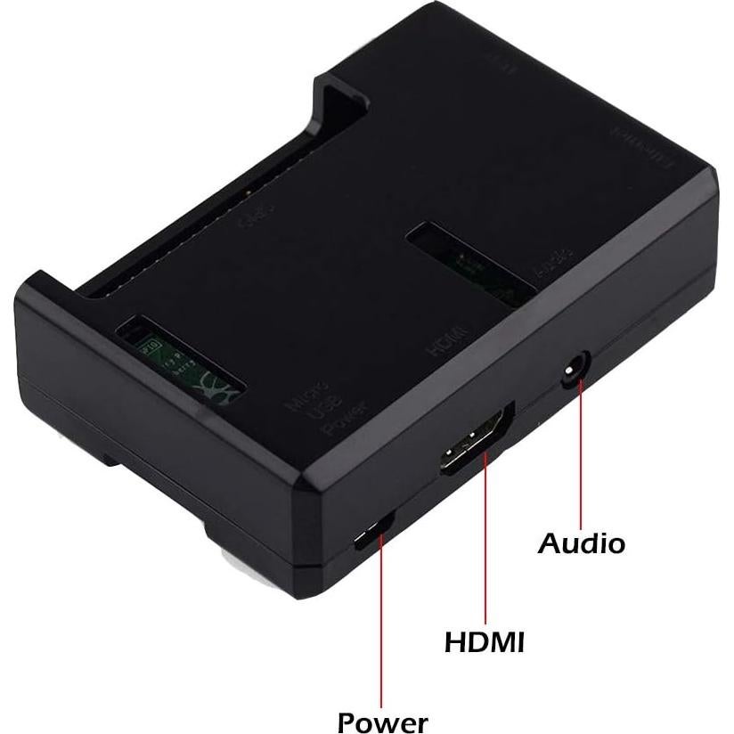Caja Protectora ABS para Raspberry Pi 3B+/3B/2B - Negra