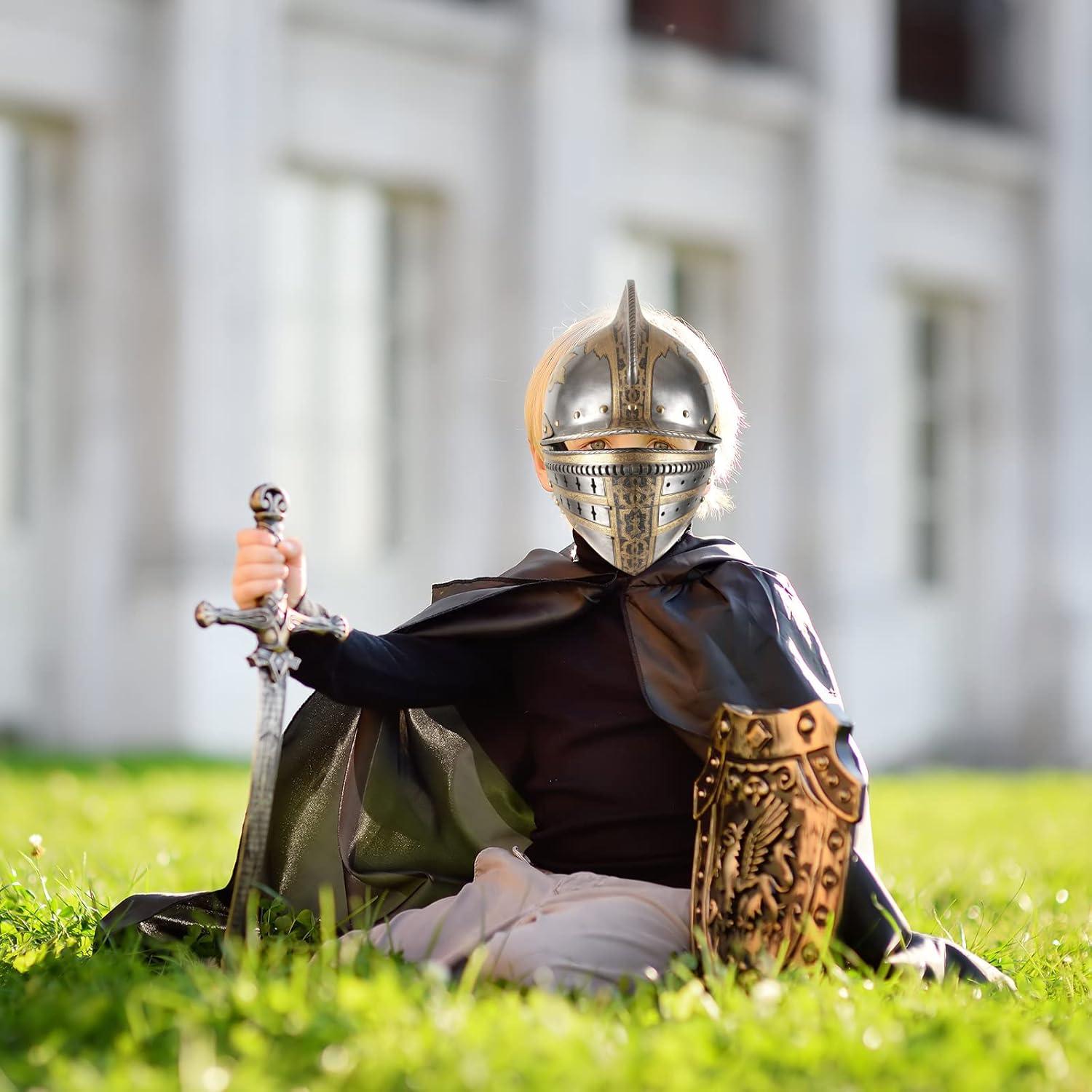 Máscaras Medievales Zhanmai para Niños - 12 Piezas 3D