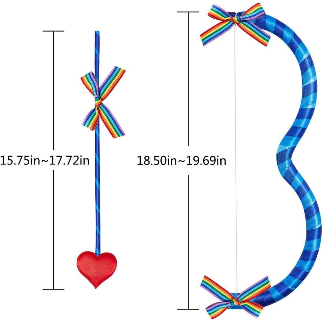 Conjunto Arco y Flecha de Cupido para Fiesta y Cosplay