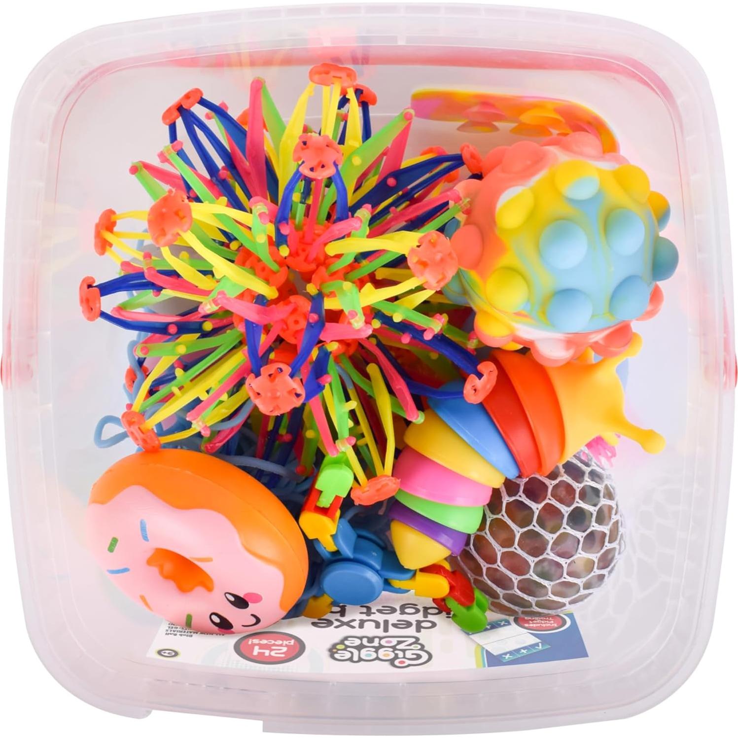 Caja de Fidget 24 Piezas Sunny Days - Juguetes Sensoriales