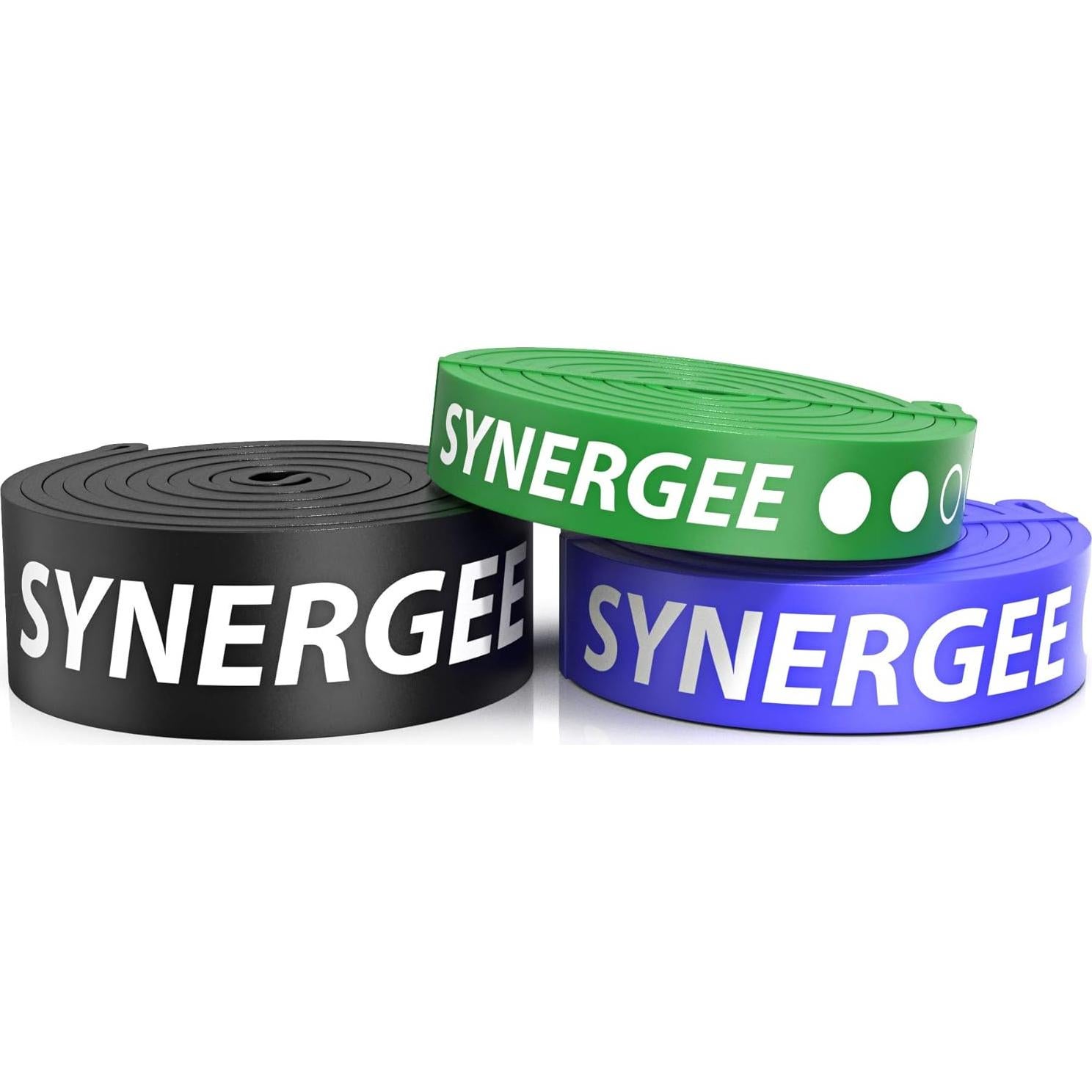 Bandas de Resistencia Synergee - Juego de 3 para Entrenamiento