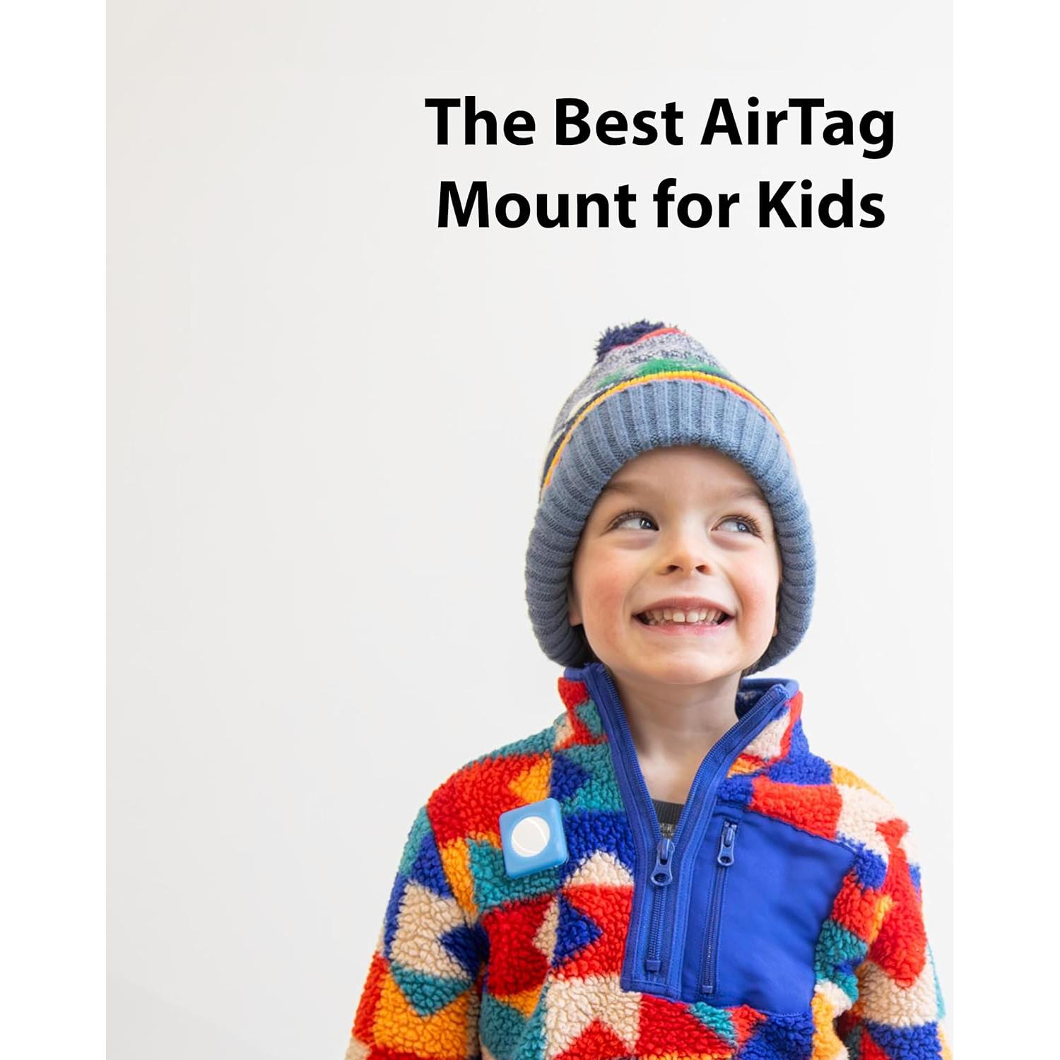 Soporte AirTag Elevation Lab TagVault Doble Pin Seguridad - 2 Unidades