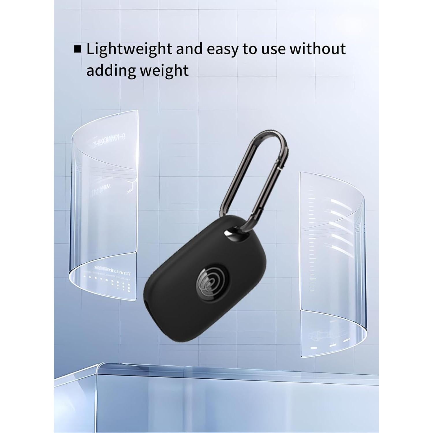 Funda de Silicona para Tile Life360 Pro 2024 - 2 Piezas Negra