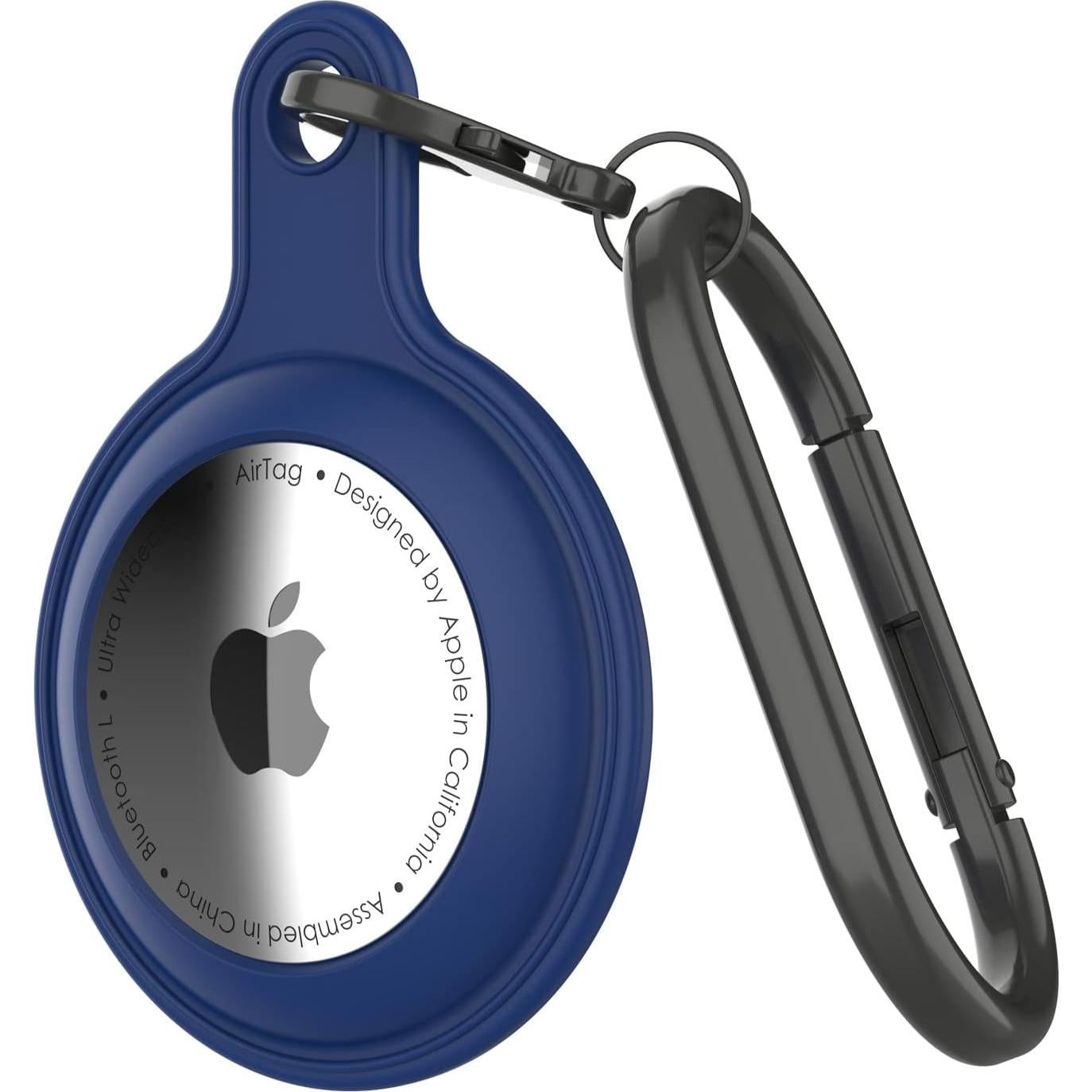 Funda de Silicona Punkcase para AirTag 2021 Azul Cobalto