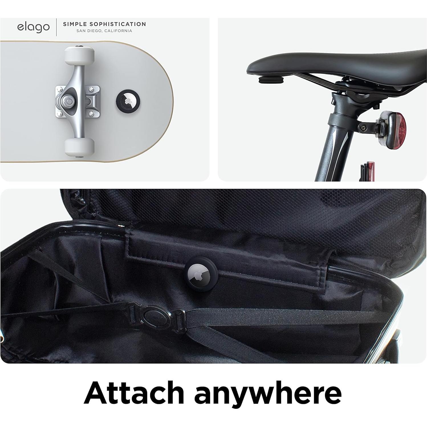 Almohadilla de Silicona elago EATPAD para Apple AirTag - Negro