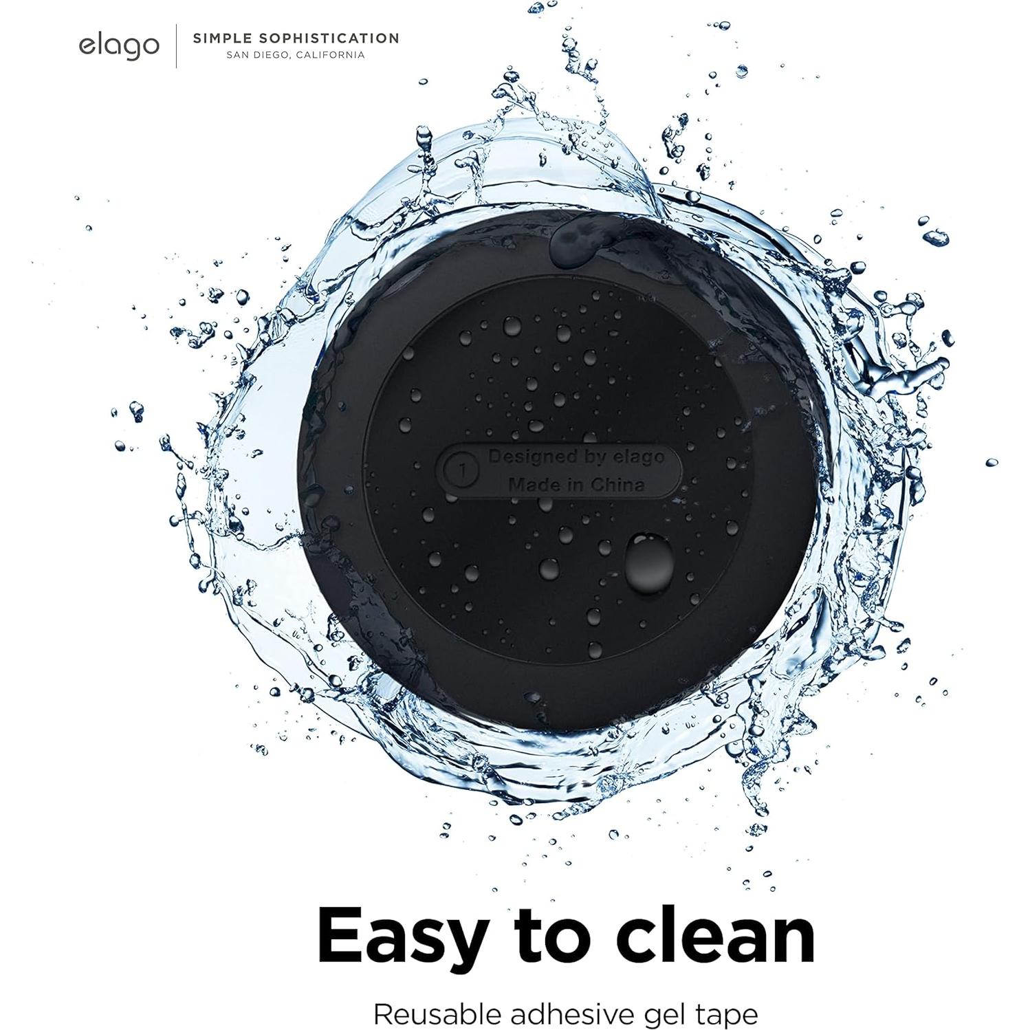 Almohadilla de Silicona elago EATPAD para Apple AirTag - Negro