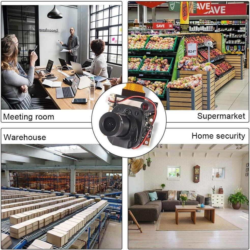 Módulo de Cámara Aokin 5MP IR-Cut para Raspberry Pi 2/3