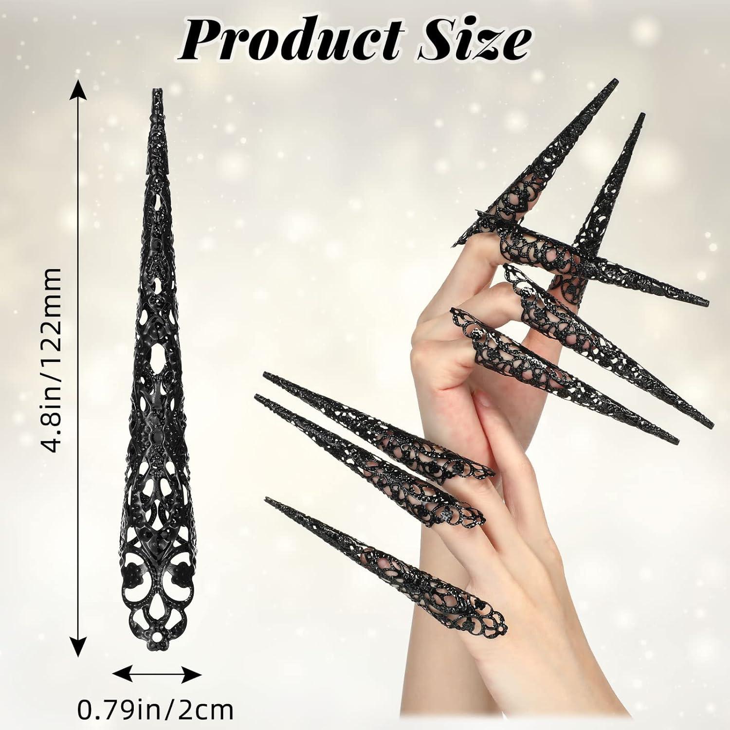 20 Anillos de Garra de Uña Leelosp para Cosplay Halloween